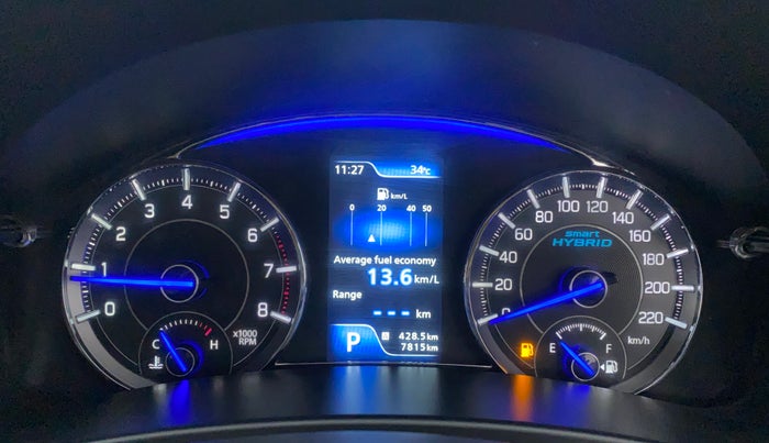 2022 Maruti Ciaz ZETA AT 1.5  SHVS PETROL, Petrol, Automatic, 7,815 km, Odometer Image
