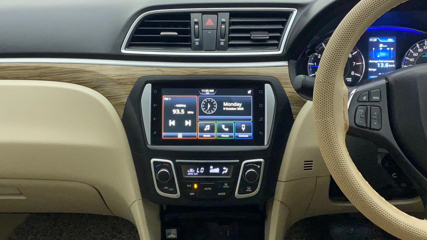 2022 Maruti Ciaz ZETA AT 1.5  SHVS PETROL, Petrol, Automatic, 7,815 km, Air Conditioner