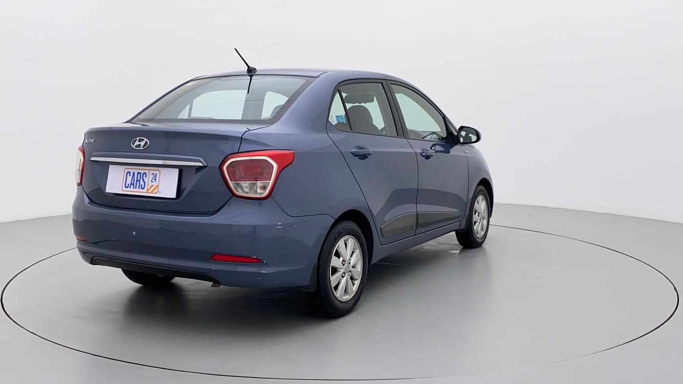 2014 Hyundai Xcent S (O) 1.2, Petrol, Manual, 36,733 km, Right Back Diagonal