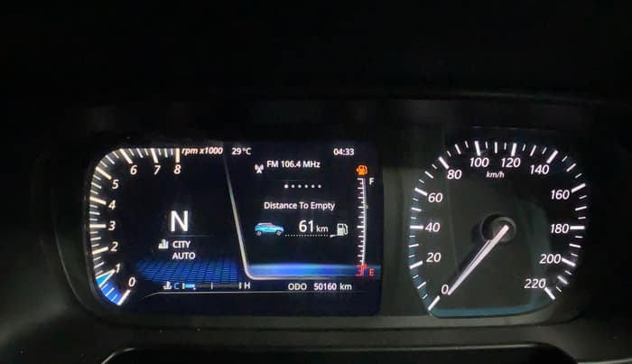 2021 Tata PUNCH CREATIVE  AMT, Petrol, Automatic, 50,148 km, Odometer Image