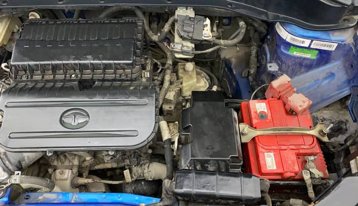2021 Tata PUNCH CREATIVE  AMT, Petrol, Automatic, 50,148 km, Engine View - Left