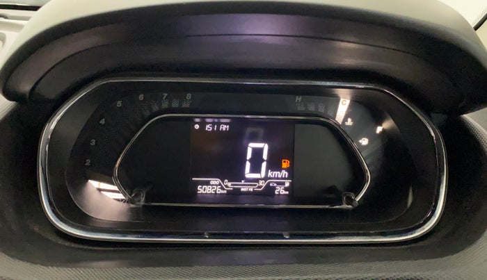 2022 Tata Tiago XZ PLUS PETROL, Petrol, Manual, 50,825 km, Odometer Image