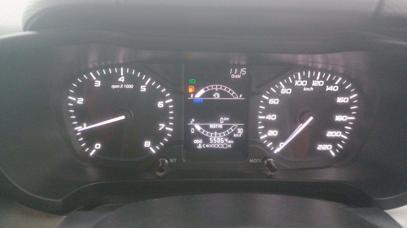 2021 Tata ALTROZ XT PETROL, Petrol, Manual, 55,864 km, Odometer Image