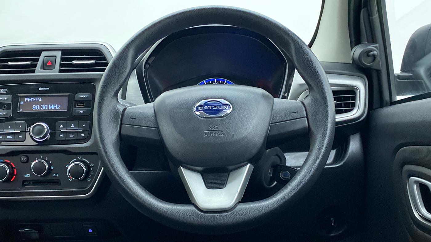 2021 Datsun Redi Go T, Petrol, Manual, 3,367 km, Steering Wheel Close Up
