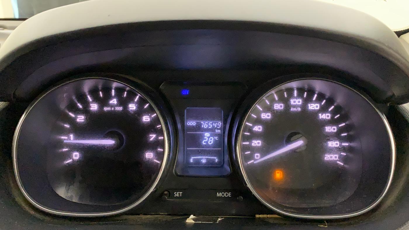 2018 Tata TIGOR XZ (O) PETROL, CNG, Manual, 76,584 km, Odometer Image
