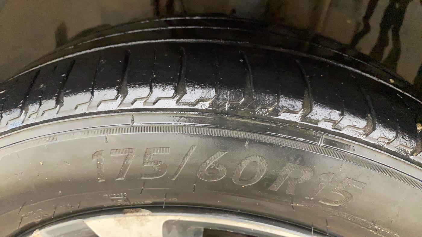 2018 Tata TIGOR XZ (O) PETROL, CNG, Manual, 76,584 km, Left Front Tyre Tread