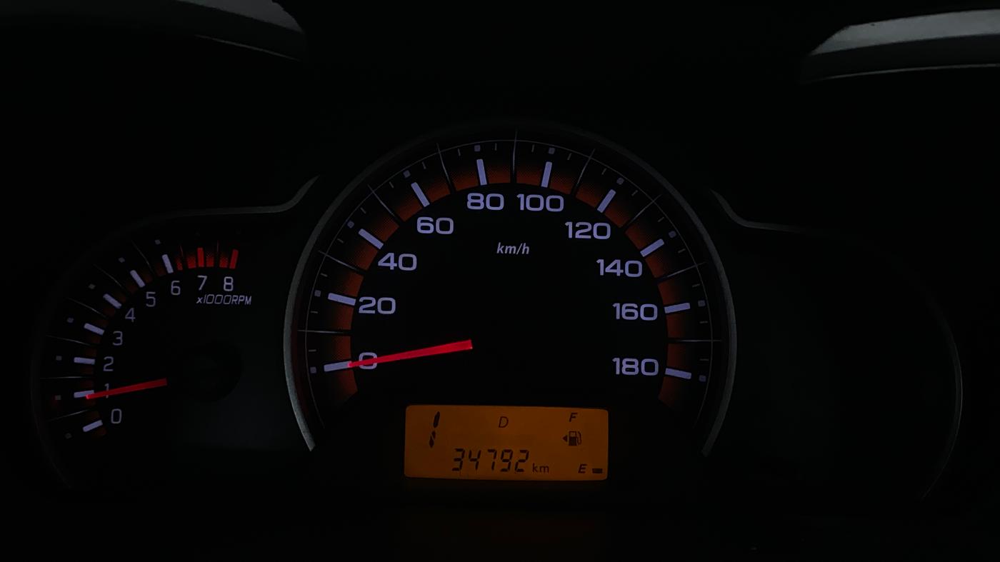 2014 Maruti Alto K10 VXI AMT, Petrol, Automatic, 34,789 km, Odometer Image