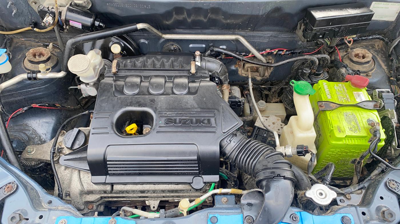 2014 Maruti Alto K10 VXI AMT, Petrol, Automatic, 34,789 km, Engine View