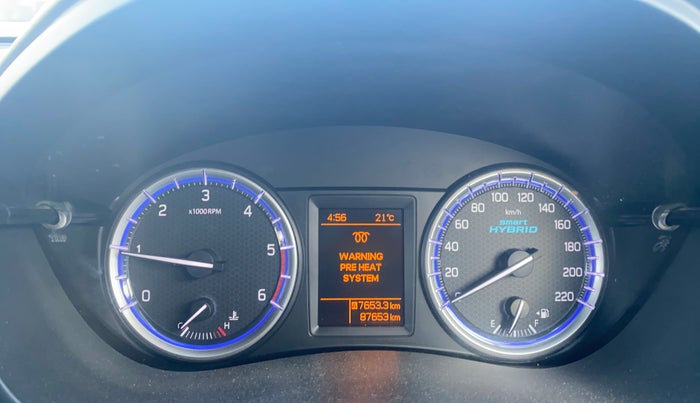 2017 Maruti S Cross ZETA 1.3, Diesel, Manual, 87,653 km, Odometer Image