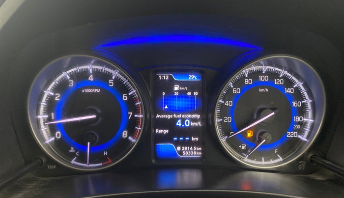 2020 Maruti Baleno ZETA PETROL 1.2, Petrol, Manual, 58,333 km, Odometer Image