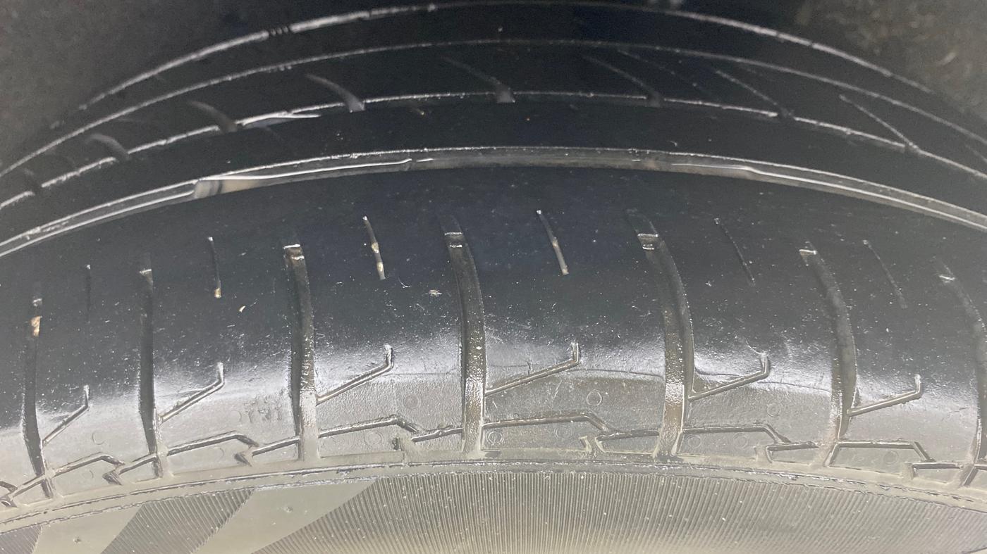 2020 Maruti Baleno ZETA PETROL 1.2, Petrol, Manual, 58,333 km, Left Rear Tyre Tread