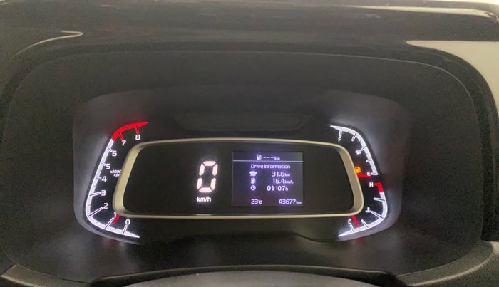 2021 KIA SONET HTK PLUS 1.2, Petrol, Manual, 43,645 km, Odometer Image