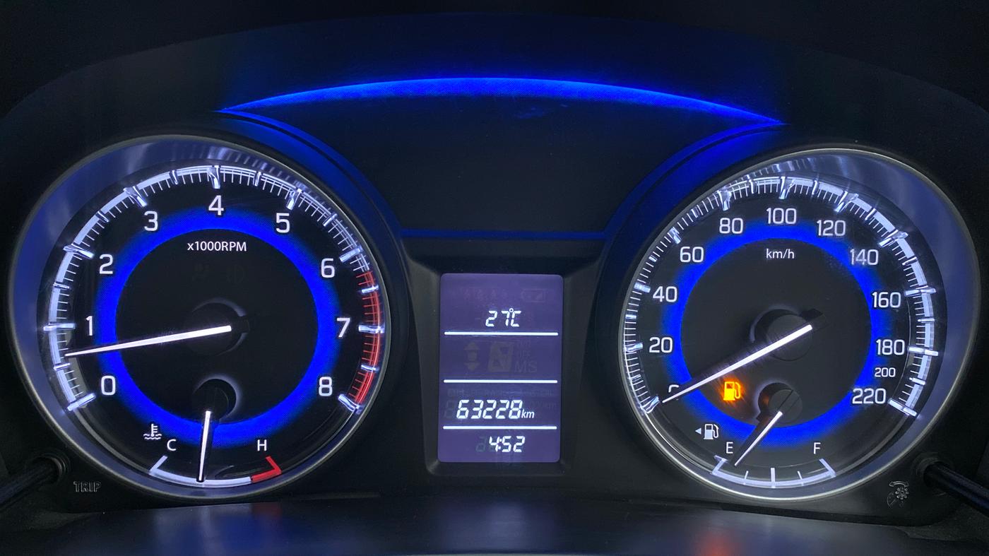 2017 Maruti Baleno DELTA 1.2 K12, Petrol, Manual, 63,288 km, Odometer Image