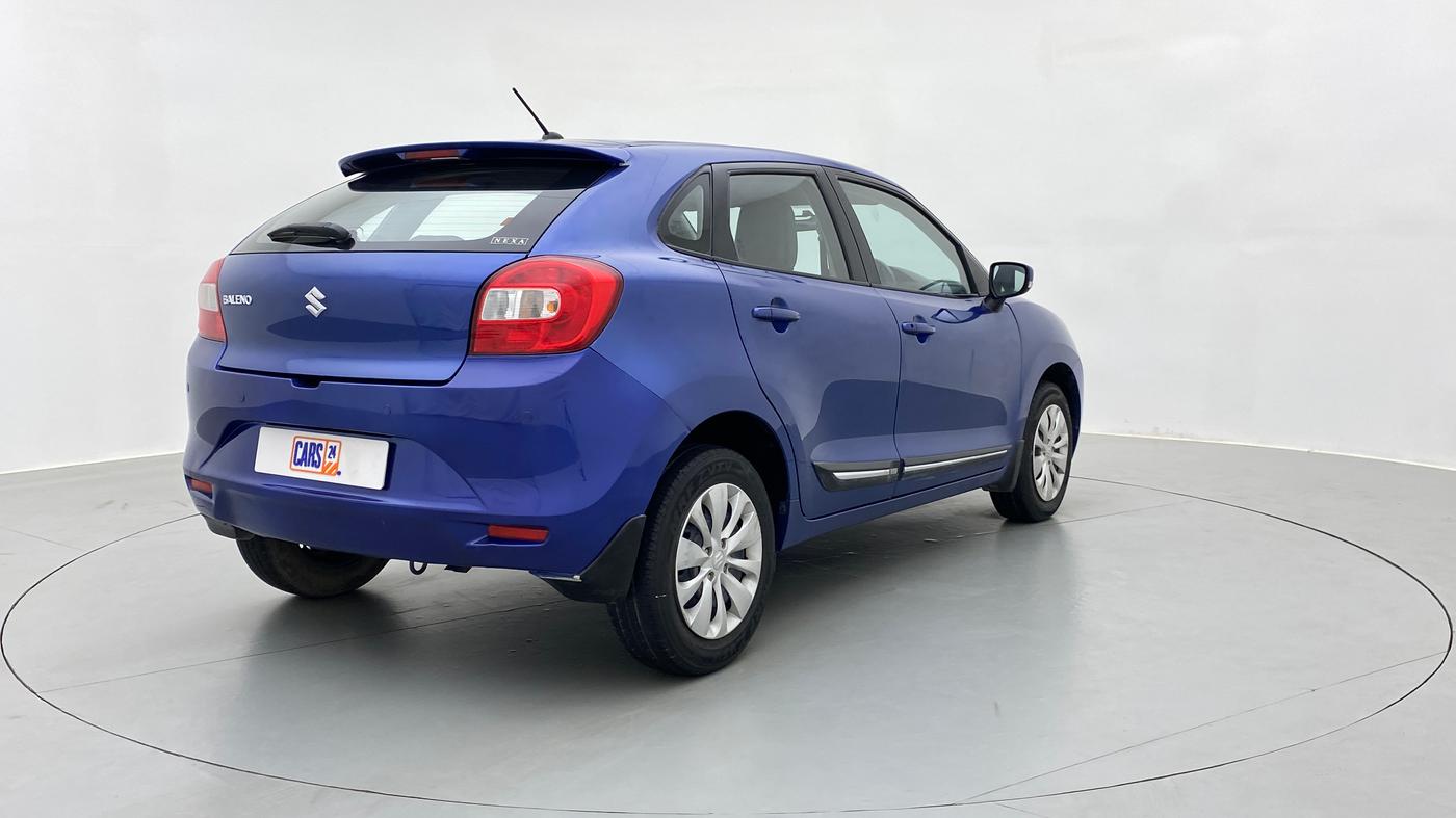 2017 Maruti Baleno DELTA 1.2 K12, Petrol, Manual, 63,288 km, Right Back Diagonal