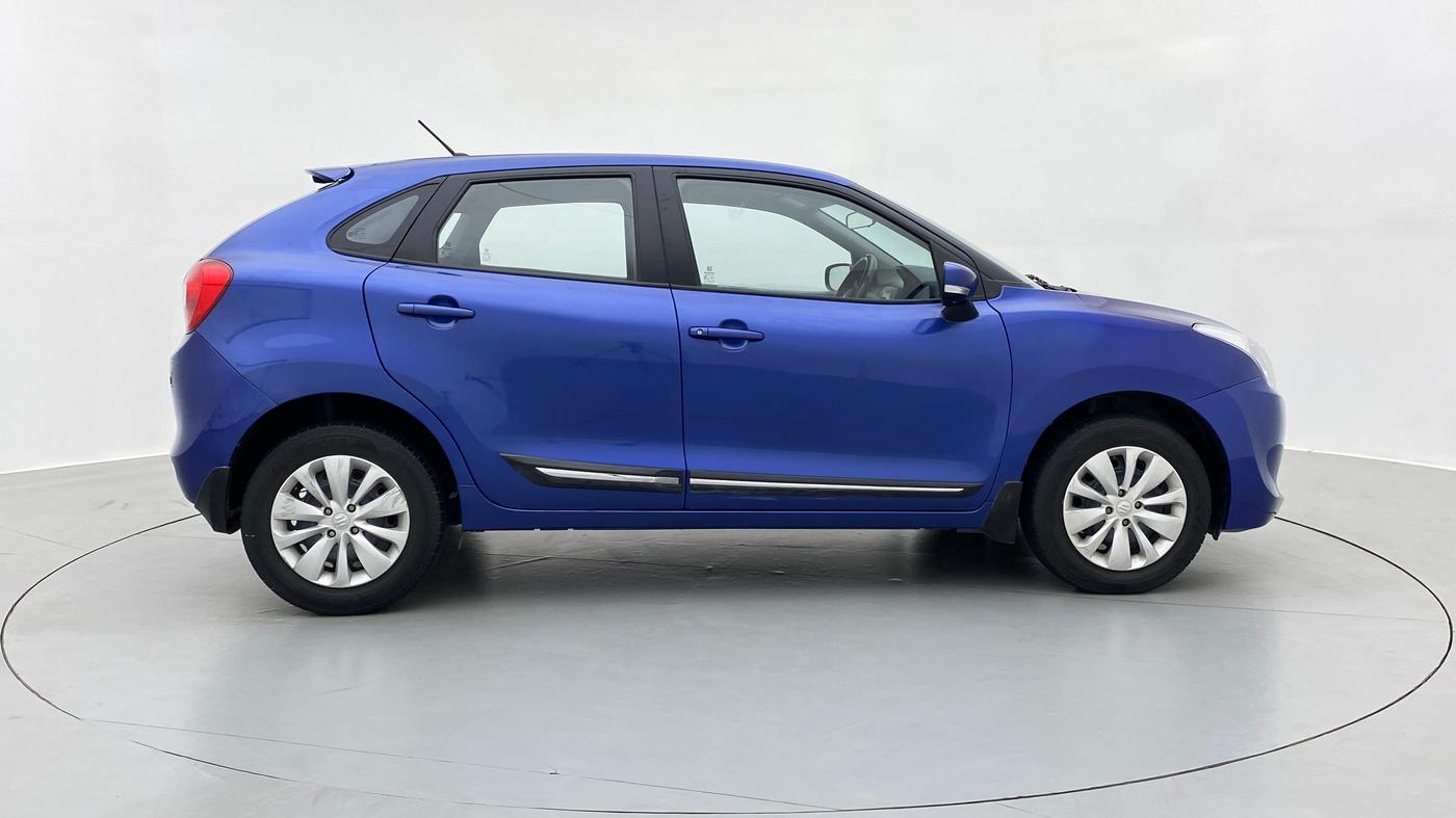2017 Maruti Baleno DELTA 1.2 K12, Petrol, Manual, 63,288 km, Right Side View