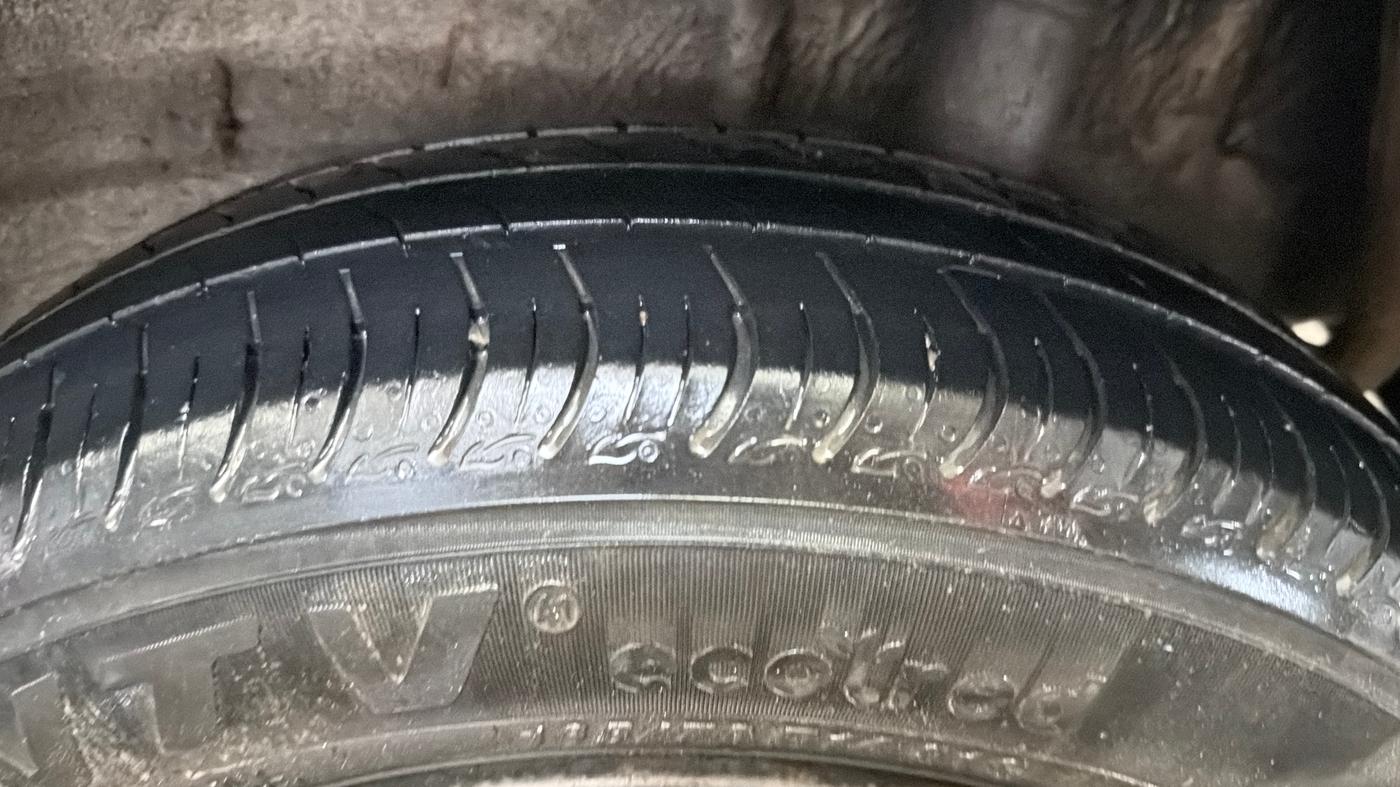 2023 Maruti New Wagon-R ZXI 1.2, Petrol, Manual, 21,188 km, Left Rear Tyre Tread