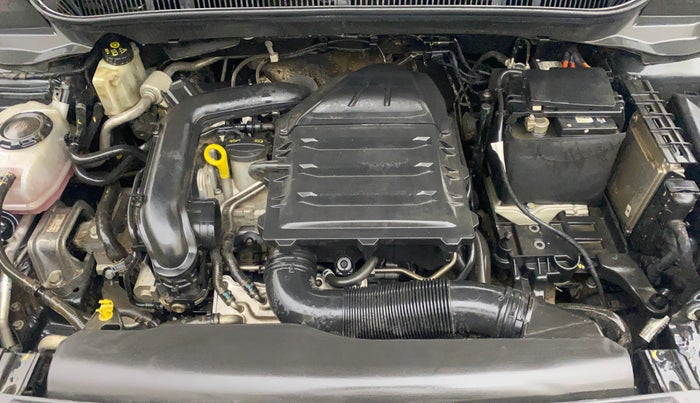 2021 Skoda KUSHAQ AMBITION 1.0L TSI AT, Petrol, Automatic, 32,052 km, Engine View