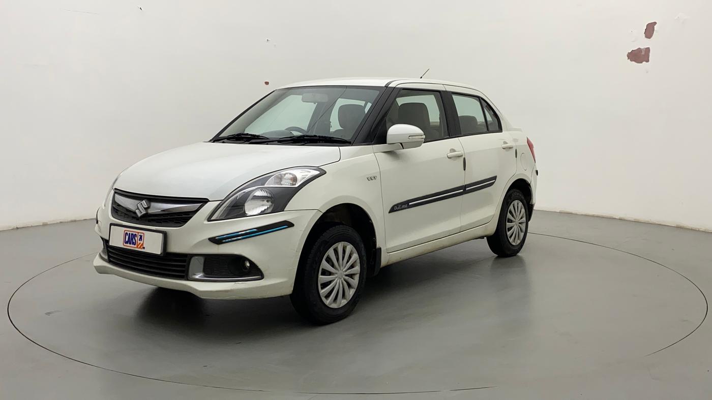 2016 Maruti Swift Dzire VXI, CNG, Manual, 81,632 km, Left Front Diagonal