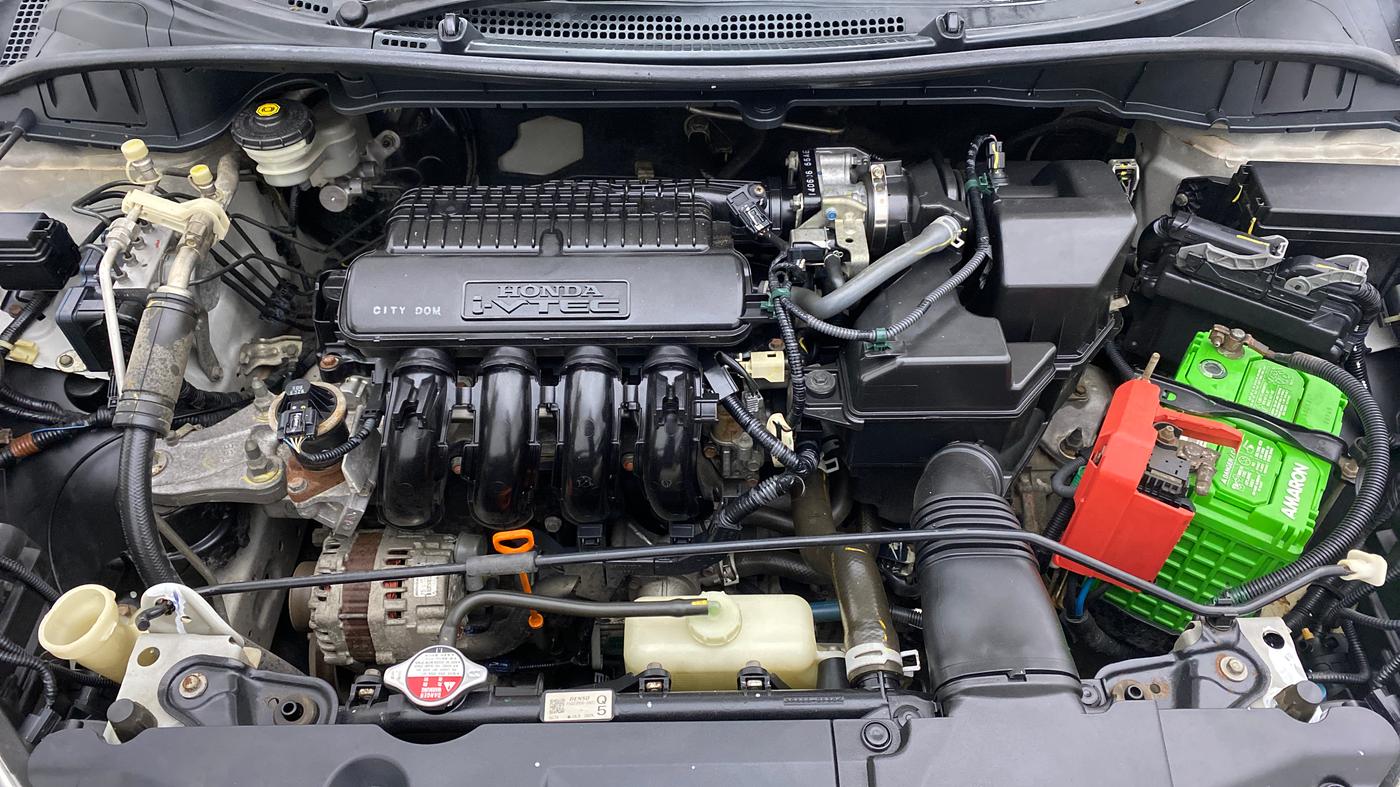 2014 Honda City SV CVT PETROL, Petrol, Automatic, 85,857 km, Open Bonet