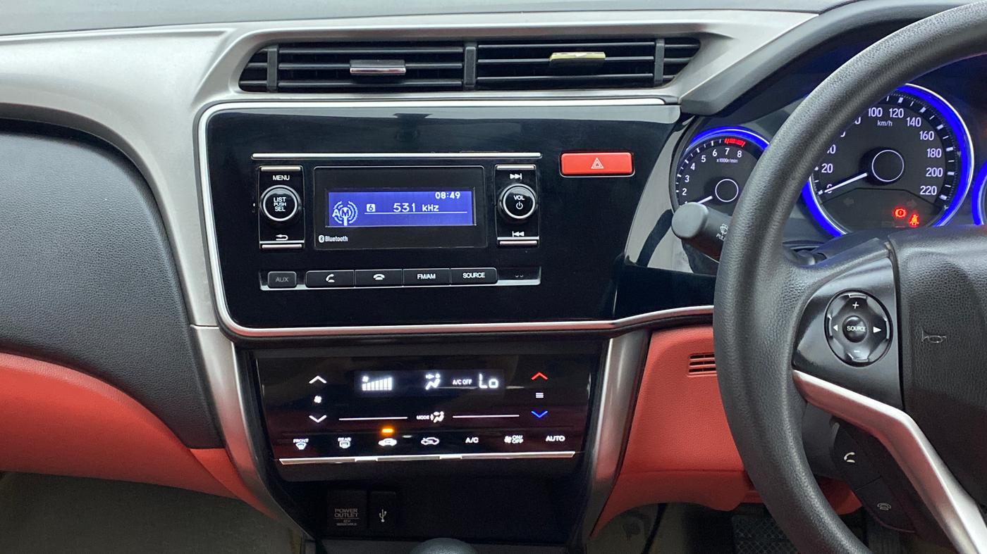 2014 Honda City SV CVT PETROL, Petrol, Automatic, 85,857 km, Air Conditioner