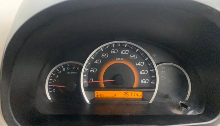 2015 Maruti Wagon R 1.0 VXI, Petrol, Manual, 36,091 km, Odometer Image