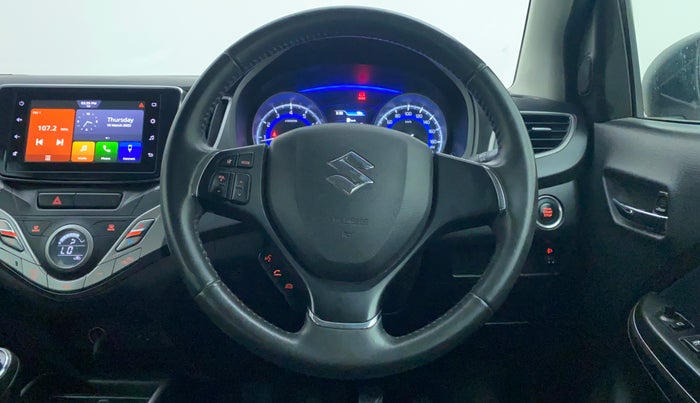 2019 Maruti Baleno ALPHA 1.2 K12, Petrol, Manual, 21,373 km, Steering Wheel Close Up