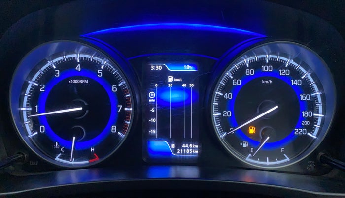 2019 Maruti Baleno ALPHA 1.2 K12, Petrol, Manual, 21,373 km, Odometer Image