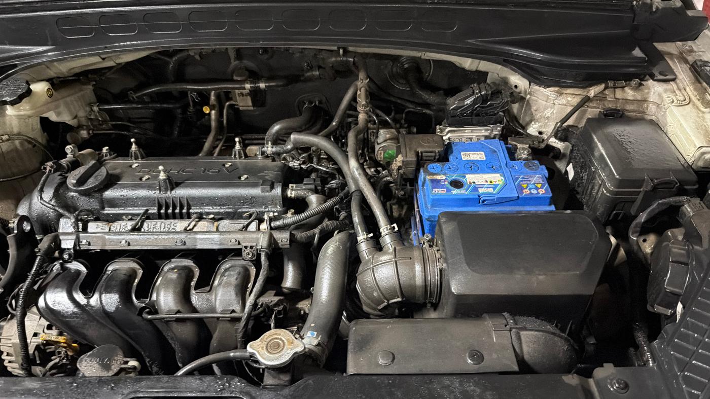 2019 Hyundai Creta SX 1.6 PETROL, Petrol, Manual, 1,18,767 km, Engine View - Left