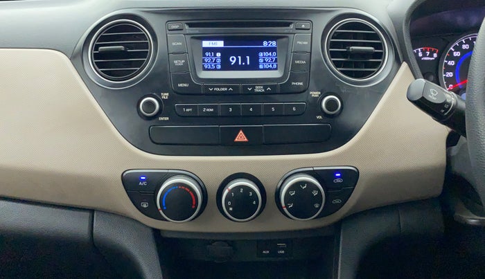 2016 Hyundai Grand i10 SPORTZ 1.2 KAPPA VTVT, Petrol, Manual, 63,132 km, Air Conditioner