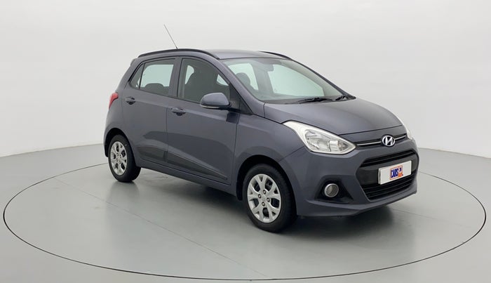 2016 Hyundai Grand i10 SPORTZ 1.2 KAPPA VTVT, Petrol, Manual, 63,132 km, Right Front Diagonal