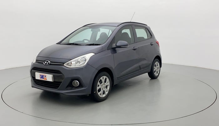 2016 Hyundai Grand i10 SPORTZ 1.2 KAPPA VTVT, Petrol, Manual, 63,132 km, Left Front Diagonal