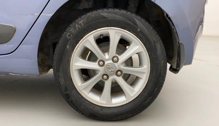 2014 Hyundai Grand i10 ASTA AT 1.2 KAPPA VTVT, Petrol, Automatic, 83,346 km, Left Rear Wheel