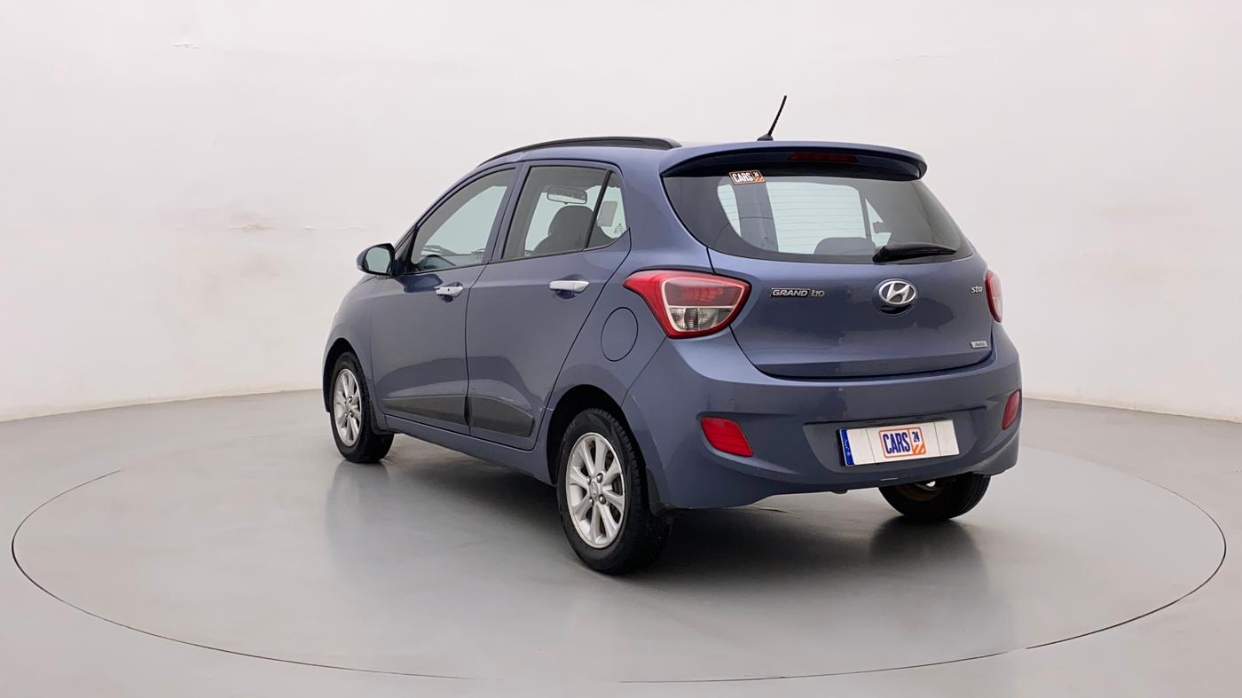 2014 Hyundai Grand i10 ASTA AT 1.2 KAPPA VTVT, Petrol, Automatic, 83,346 km, Left Back Diagonal