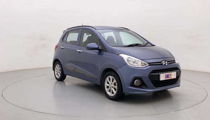 2014 Hyundai Grand i10 ASTA AT 1.2 KAPPA VTVT, Petrol, Automatic, 83,346 km, Right Front Diagonal