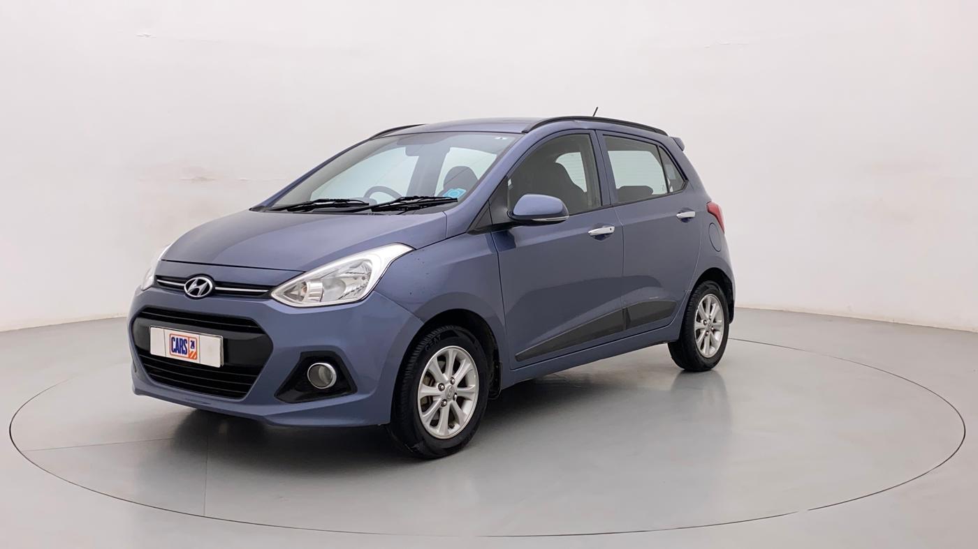 2014 Hyundai Grand i10 ASTA AT 1.2 KAPPA VTVT, Petrol, Automatic, 83,346 km, Left Front Diagonal