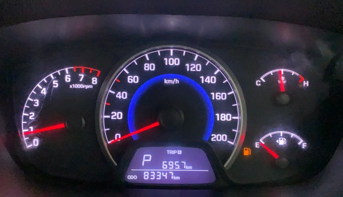 2014 Hyundai Grand i10 ASTA AT 1.2 KAPPA VTVT, Petrol, Automatic, 83,346 km, Odometer Image