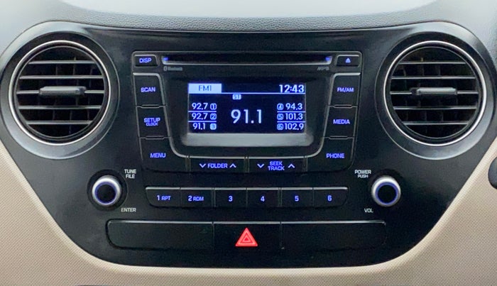2014 Hyundai Grand i10 ASTA AT 1.2 KAPPA VTVT, Petrol, Automatic, 83,346 km, Infotainment System