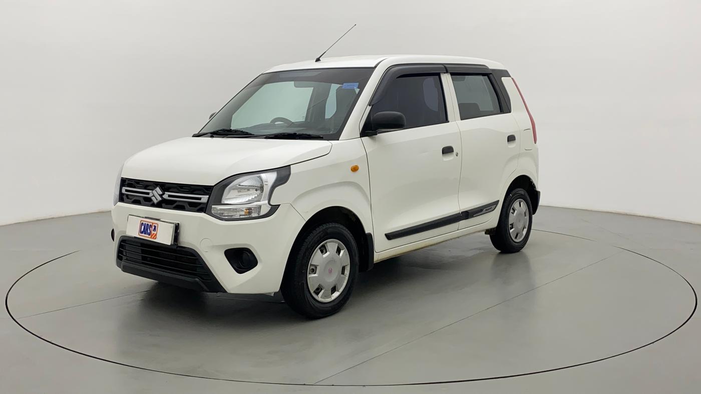 2020 Maruti New Wagon-R LXI CNG 1.0 L, CNG, Manual, 28,195 km, Left Front Diagonal