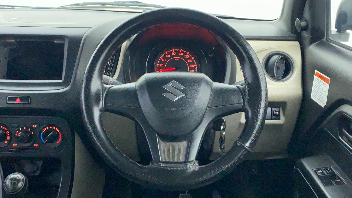 2020 Maruti New Wagon-R LXI CNG 1.0 L, CNG, Manual, 28,195 km, Steering Wheel Close Up