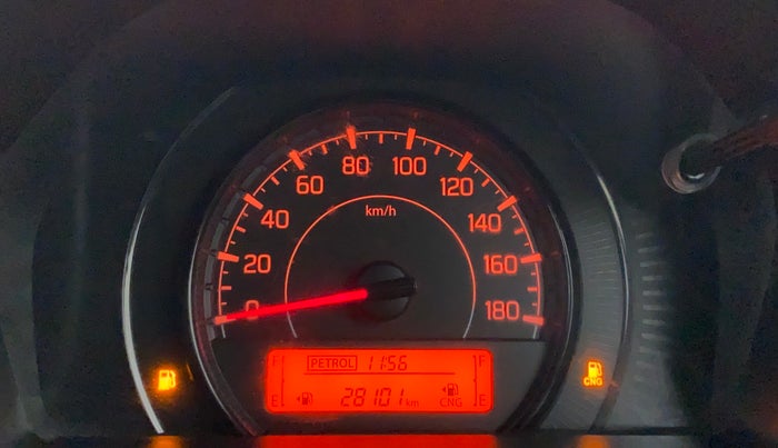 2020 Maruti New Wagon-R LXI CNG 1.0 L, CNG, Manual, 28,195 km, Odometer Image