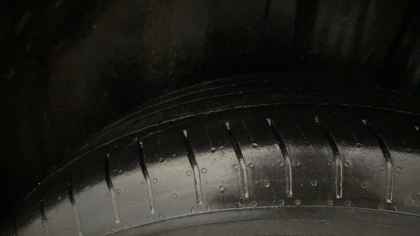 2021 Toyota URBAN CRUISER MID GRADE MT, CNG, Manual, 79,757 km, Left Rear Tyre Tread