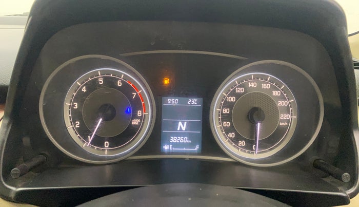 2018 Maruti Dzire ZXI PLUS AMT, Petrol, Automatic, 38,259 km, Odometer Image