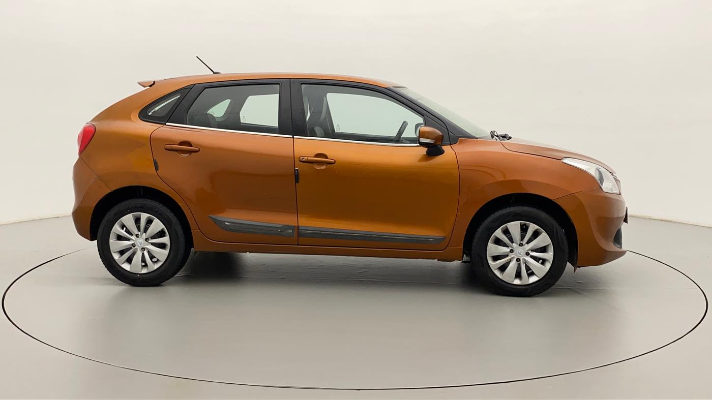 2016 Maruti Baleno DELTA PETROL 1.2, Petrol, Manual, 72,472 km, Right Side View