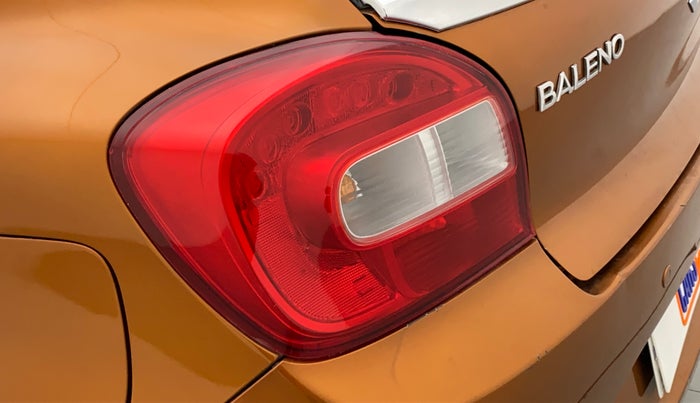 2016 Maruti Baleno DELTA PETROL 1.2, Petrol, Manual, 72,472 km, Left tail light - Minor scratches