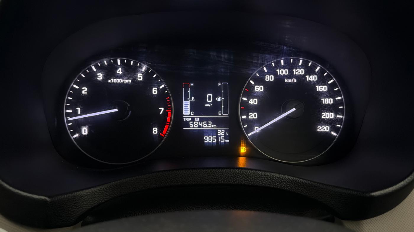 2018 Hyundai Creta SX 1.6 PETROL, Petrol, Manual, 98,507 km, Odometer Image