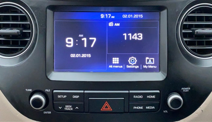 2018 Hyundai Grand i10 SPORTZ 1.2 KAPPA VTVT, Petrol, Manual, 13,696 km, Infotainment System