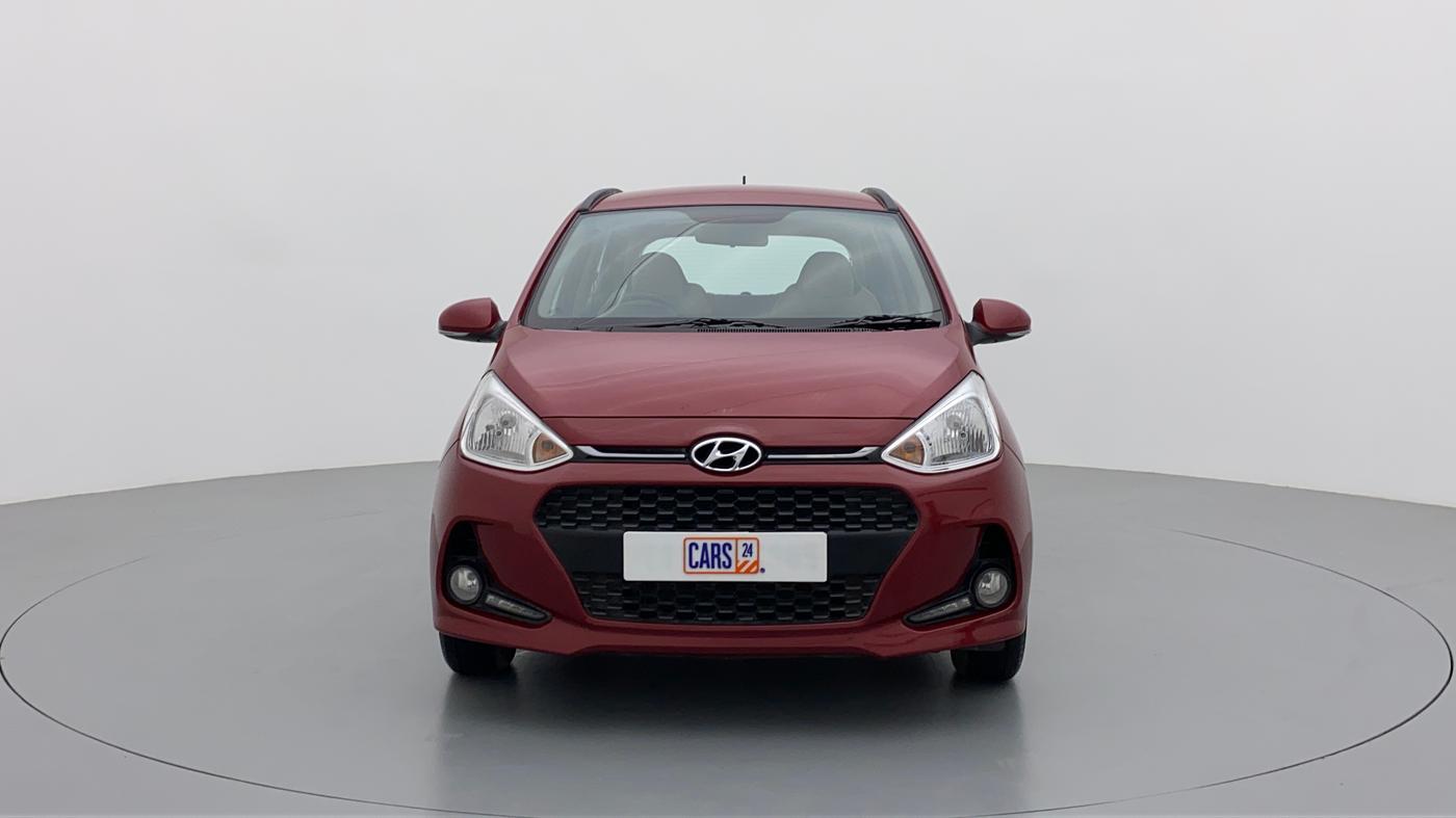 2018 Hyundai Grand i10 SPORTZ 1.2 KAPPA VTVT, Petrol, Manual, 13,696 km, Front View