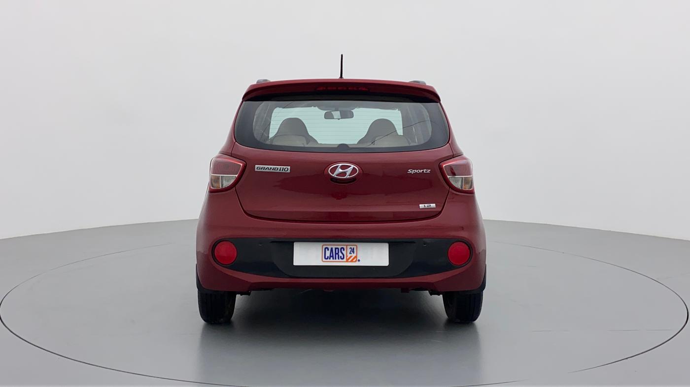 2018 Hyundai Grand i10 SPORTZ 1.2 KAPPA VTVT, Petrol, Manual, 13,696 km, Back/Rear View
