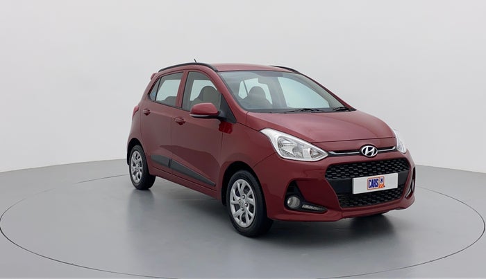 2018 Hyundai Grand i10 SPORTZ 1.2 KAPPA VTVT, Petrol, Manual, 13,696 km, Right Front Diagonal