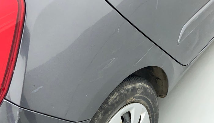 2011 Hyundai i10 SPORTZ 1.2, Petrol, Manual, 54,189 km, Right quarter panel - Minor scratches